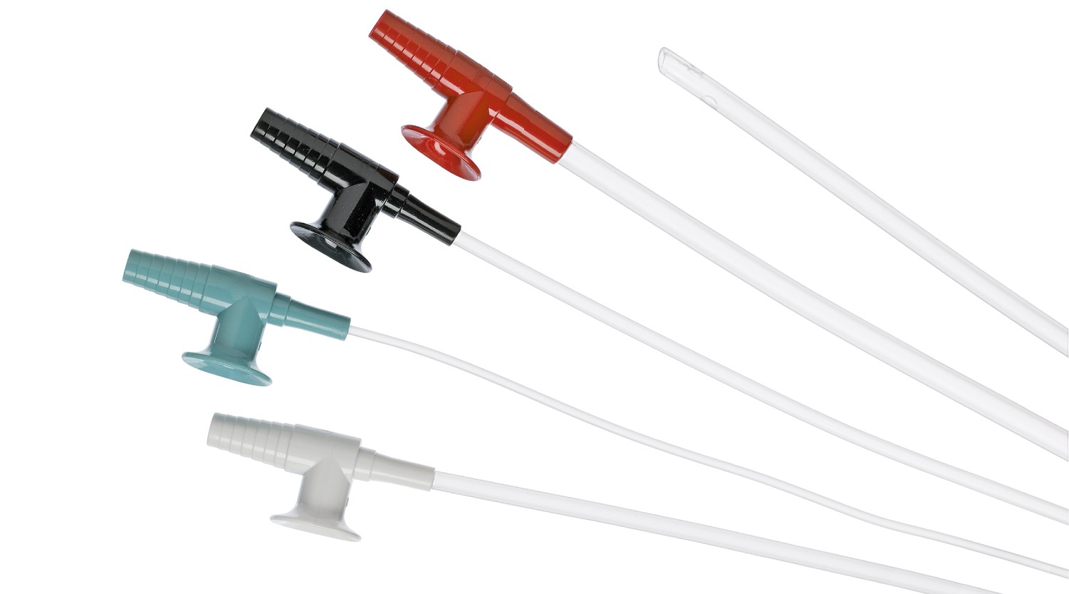 Aspirasyon Kateteri Vakum Kontrol Konnektörlü Eğimli Uç